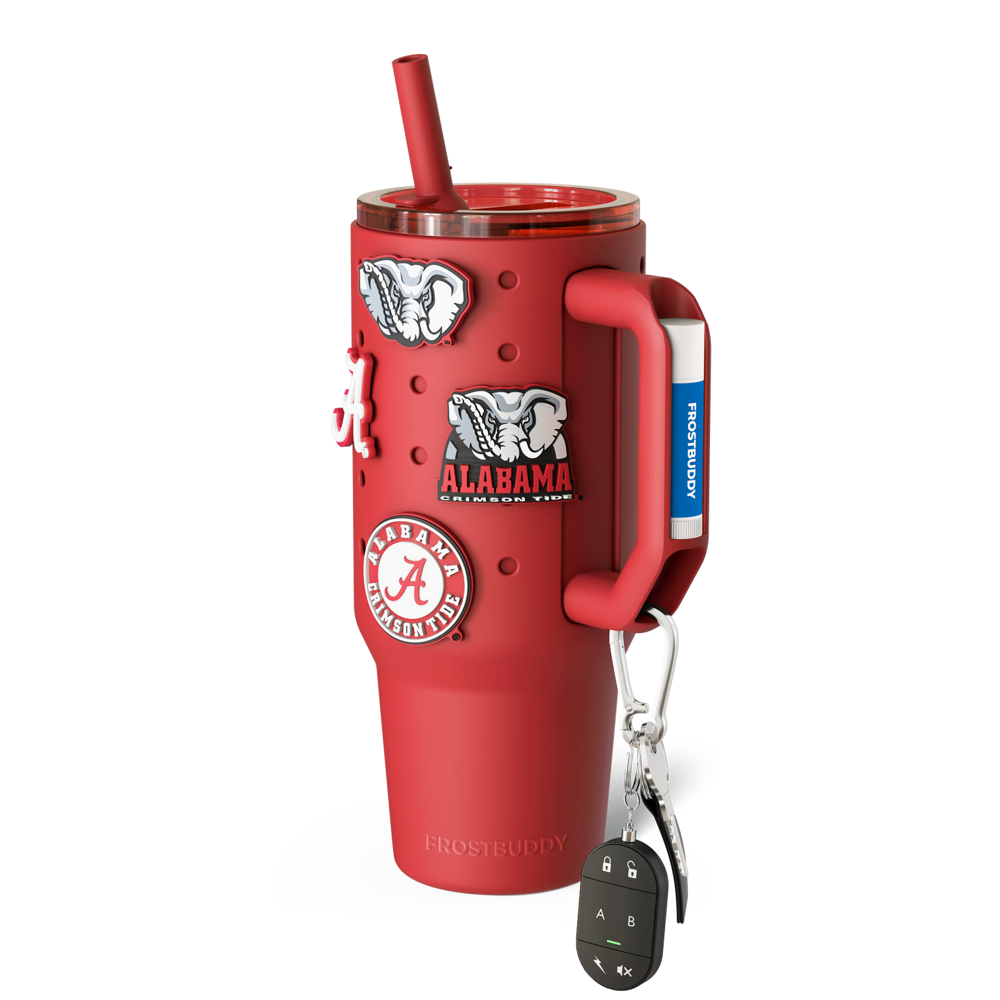 Thicc Buddy 40oz | Alabama Crimson Tide | Skin + Budz Bundle image 1