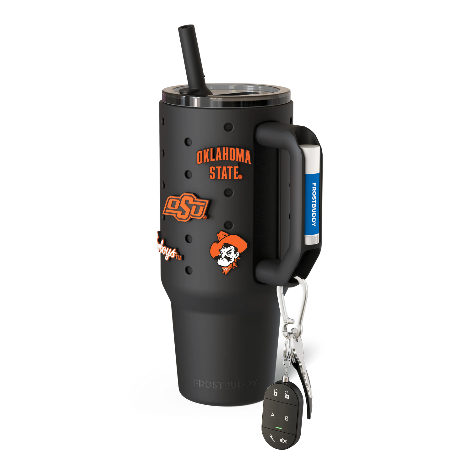 Thicc Buddy 40oz | Oklahoma State Cowboys | Skin + Budz Bundle image 1