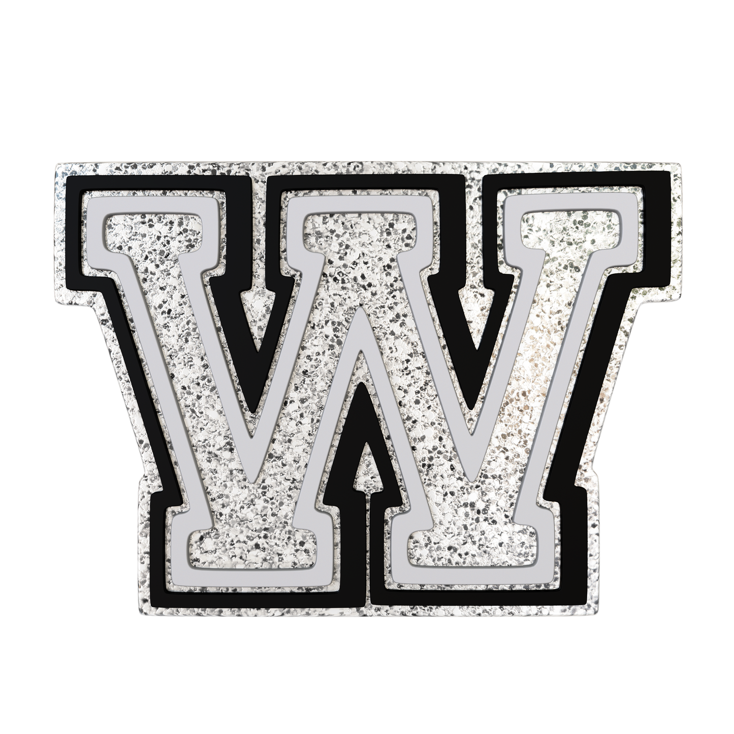 Budz | Silver Letter W image 1