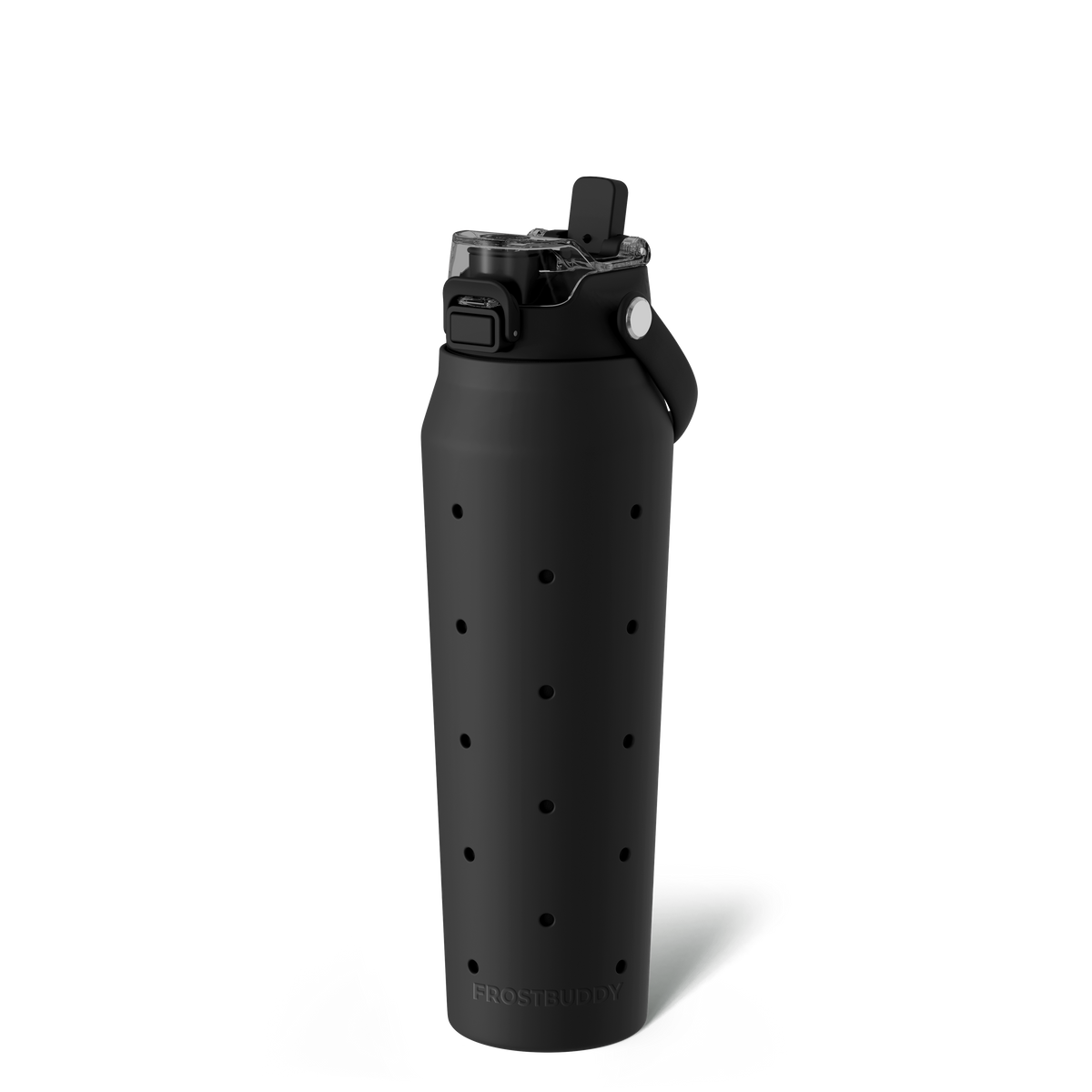 Bottle Buddy 32oz | Black w/ Skin image 1