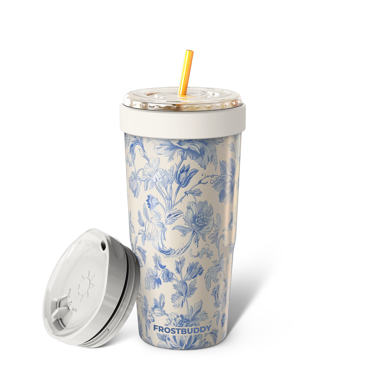 To-Go Buddy | Blue Floral image 1
