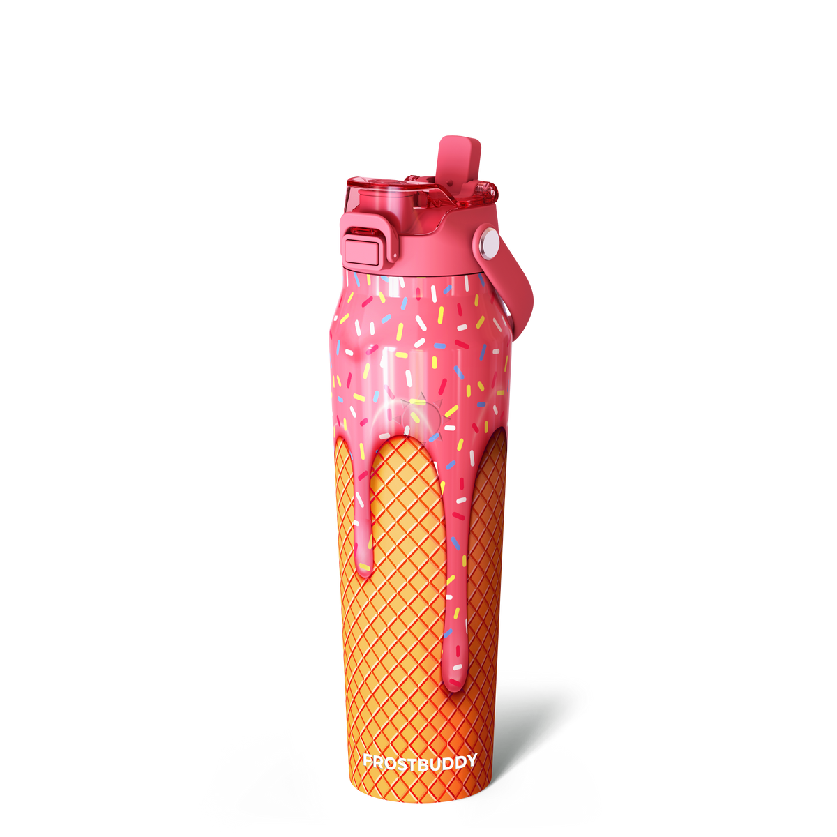 Bottle Buddy 32oz | Pink Ice Cream image 1
