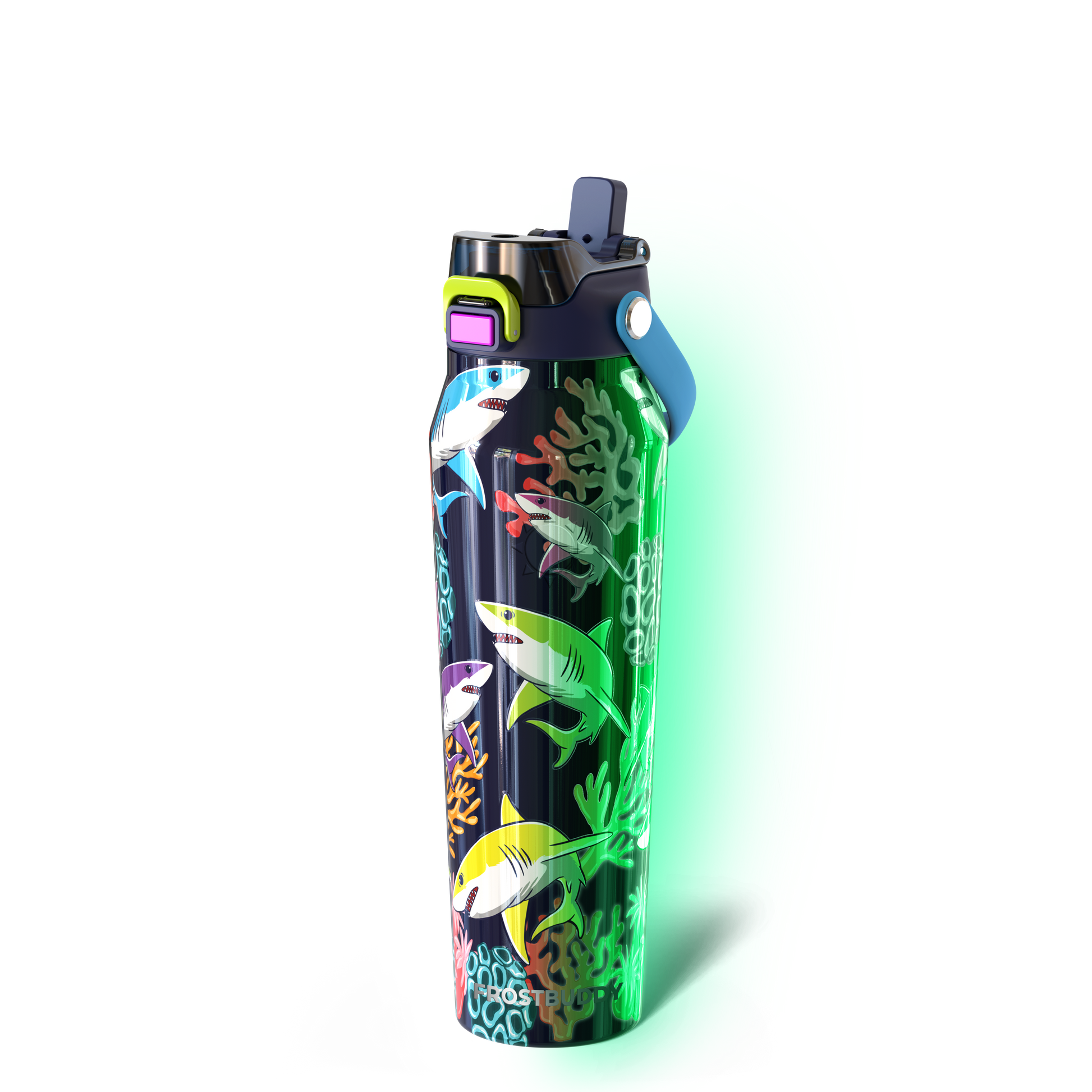 Bottle Buddy 32oz | Neon Coast image 1