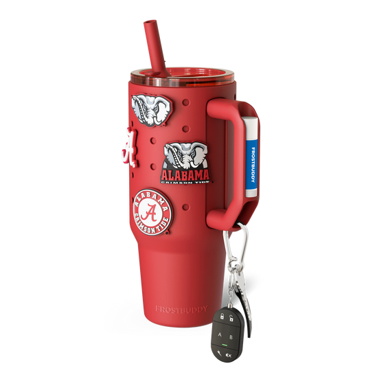 Thicc Buddy 40oz | Alabama Crimson Tide | Skin + Budz Bundle image 1