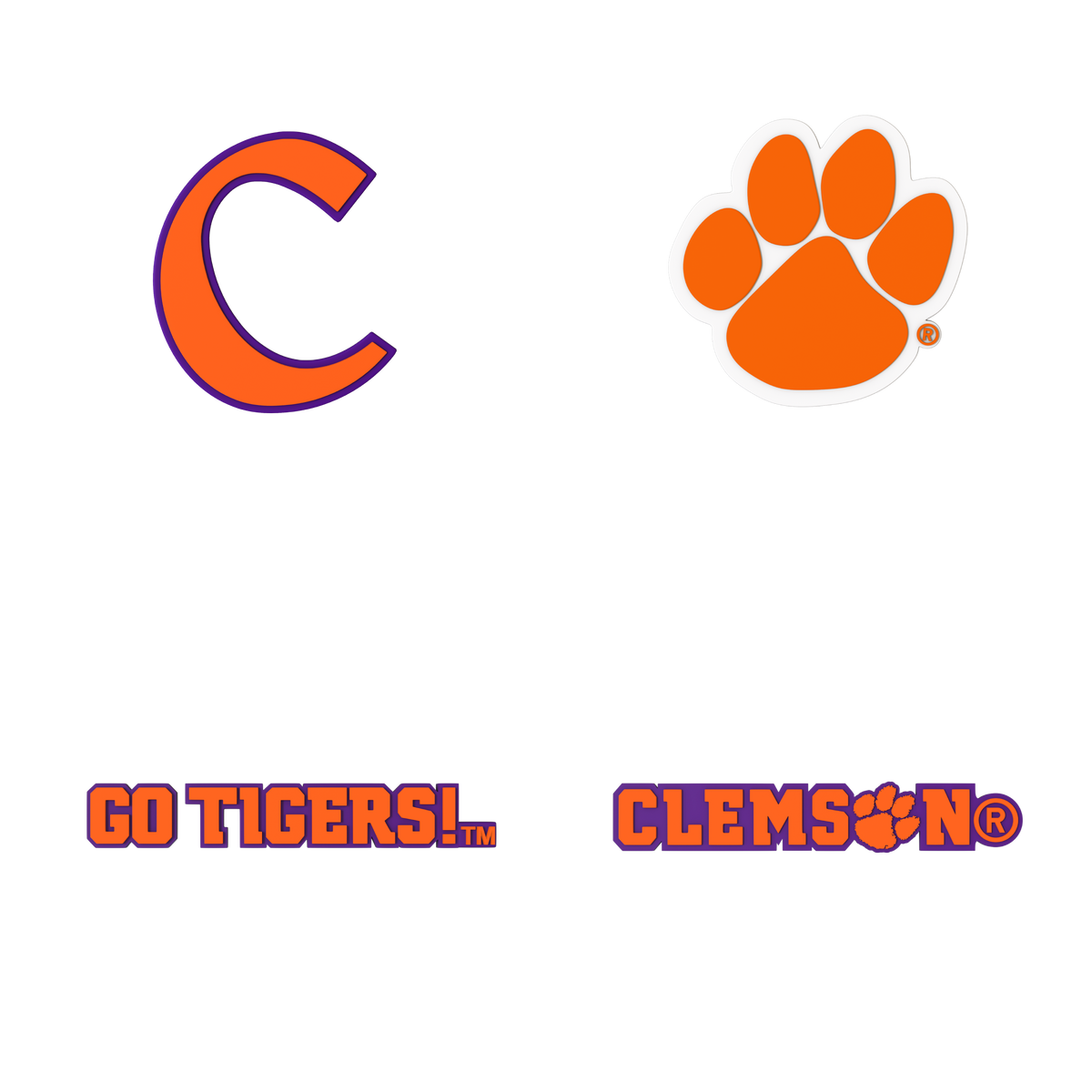 Budz | Clemson Tigers | 4-Pack Bundle image 1