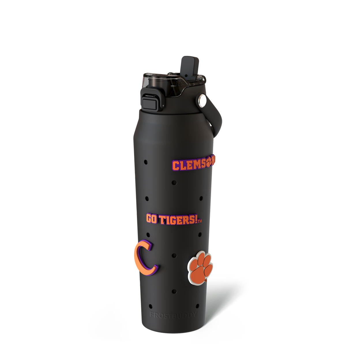 Bottle Buddy 32oz | Clemson Tigers | Skin + Budz Bundle image 1
