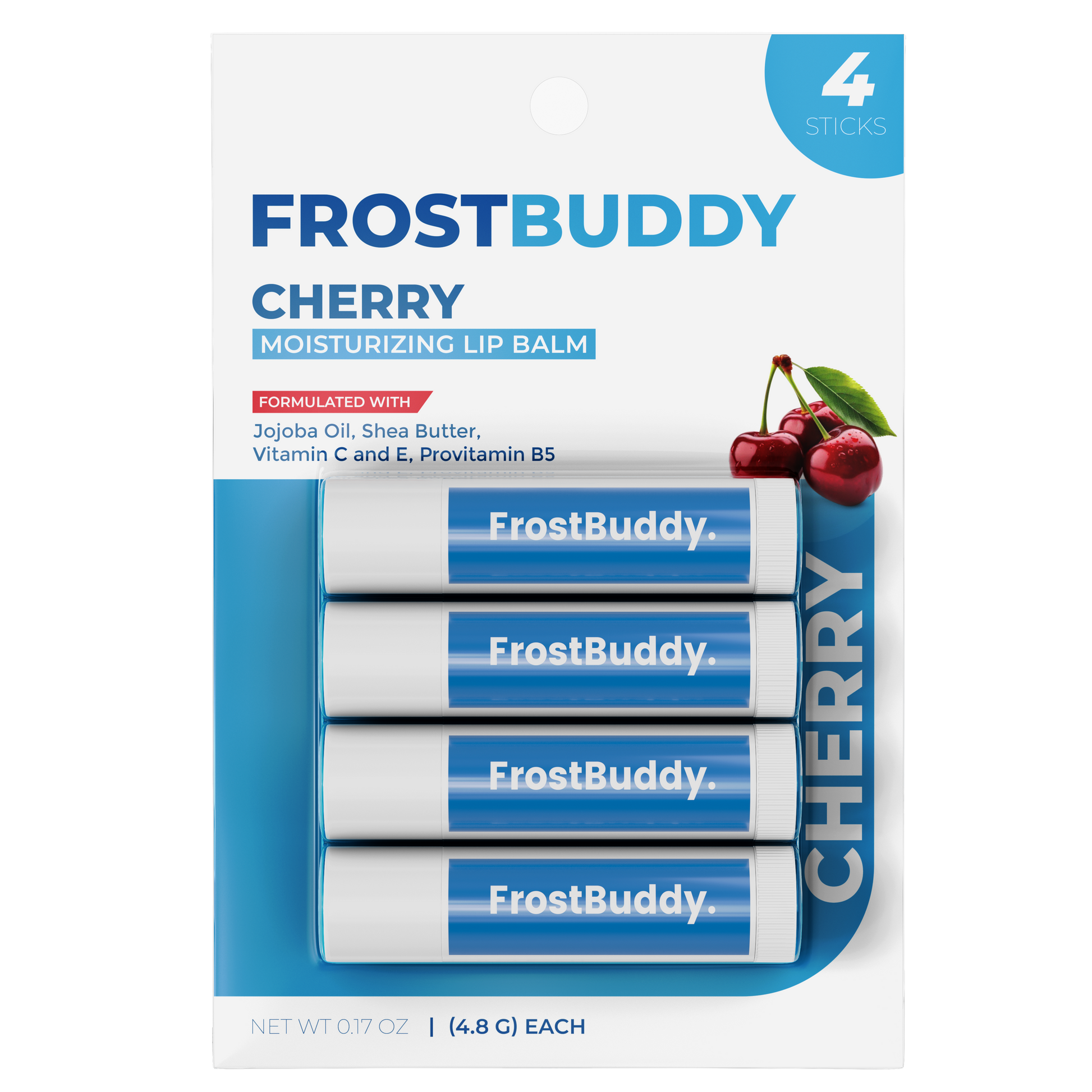 Lip Balm | Cherry 4-Pack image 1