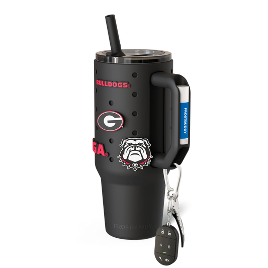 Thicc Buddy 40oz | Georgia Bulldogs | Skin + Budz Bundle image 1