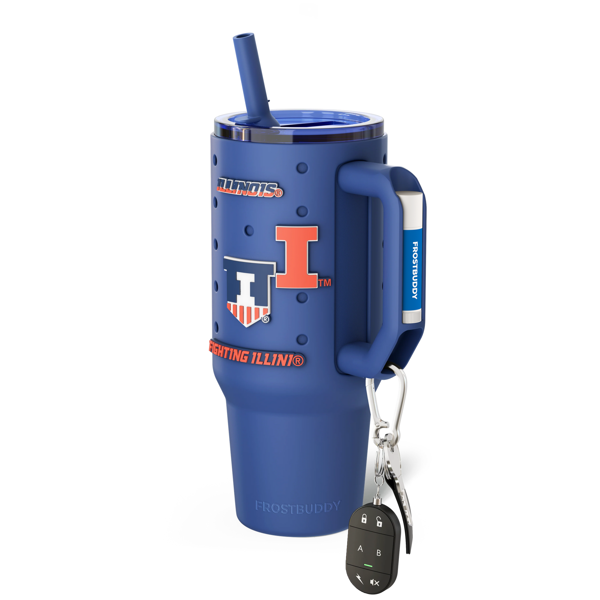 Thicc Buddy 40oz | Illinois Fighting Illini | Skin + Budz Bundle image 1