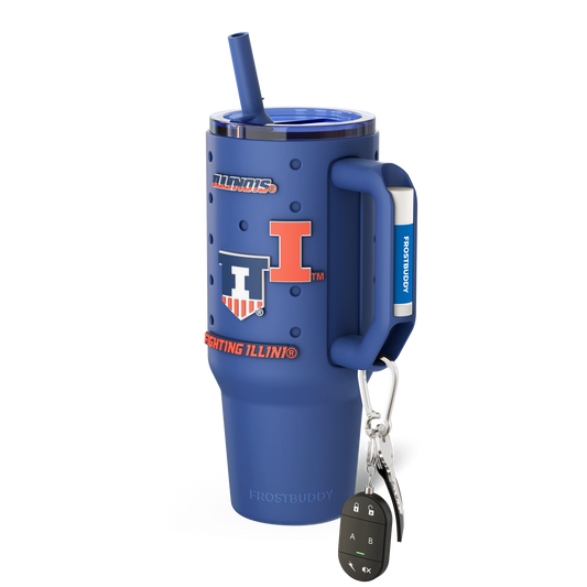 Thicc Buddy 40oz | Illinois Fighting Illini | Skin + Budz Bundle image 1