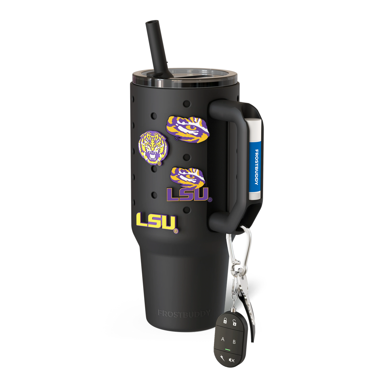 Thicc Buddy 40oz | LSU Tigers | Skin + Budz Bundle image 1