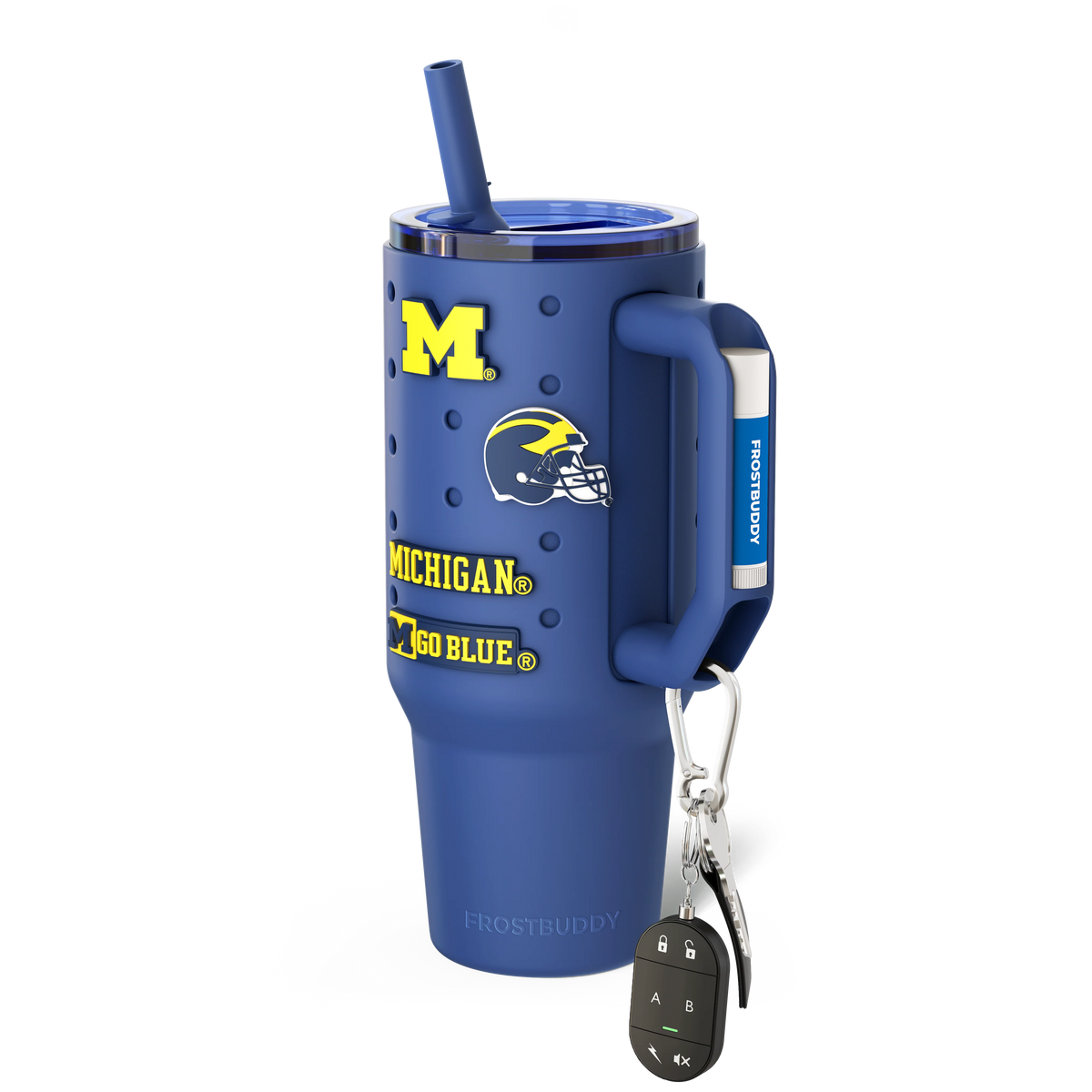 Thicc Buddy 40oz | Michigan Wolverines | Skin + Budz Bundle image 1