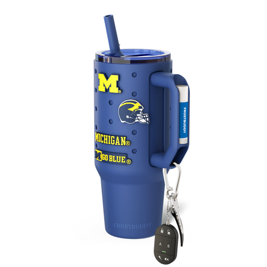 Thicc Buddy 40oz | Michigan Wolverines | Skin + Budz Bundle image 1