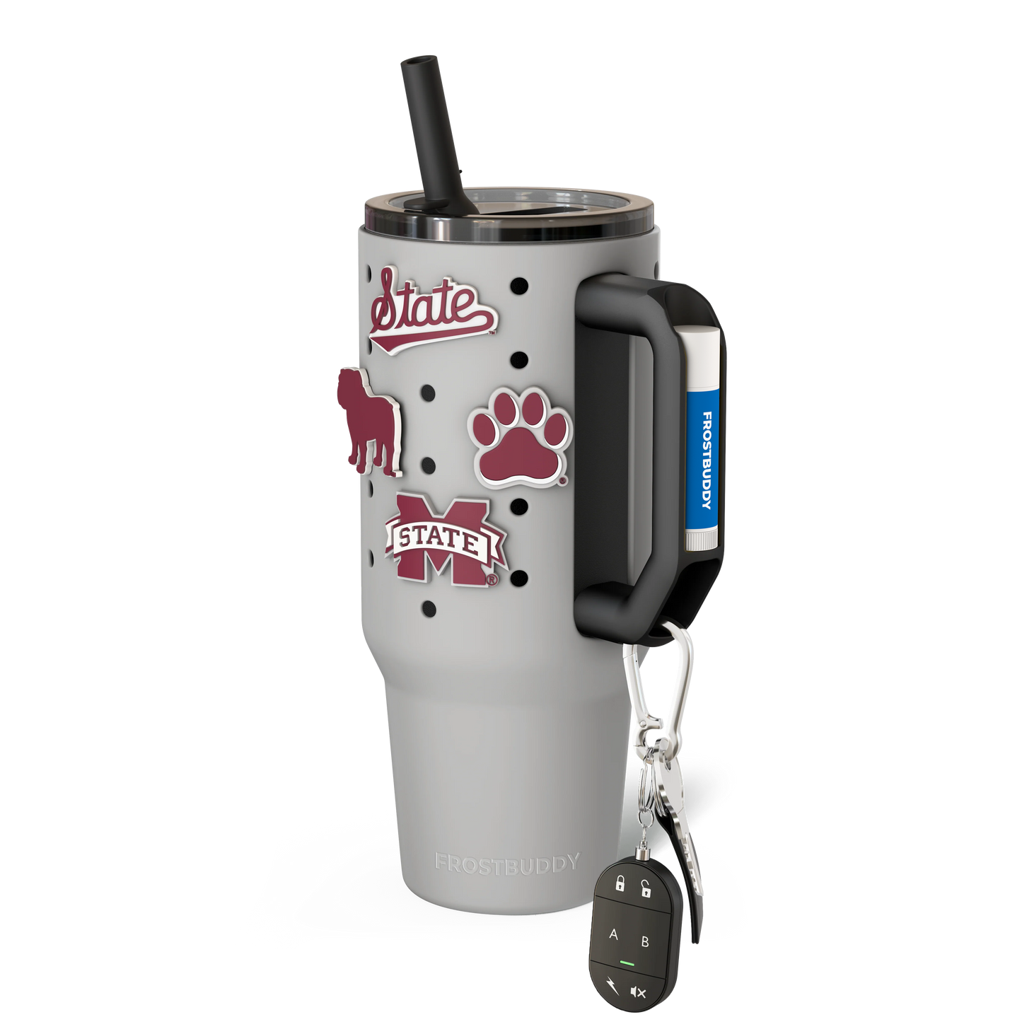 Thicc Buddy 40oz | Mississippi State Bulldogs | Skin + Budz Bundle image 1