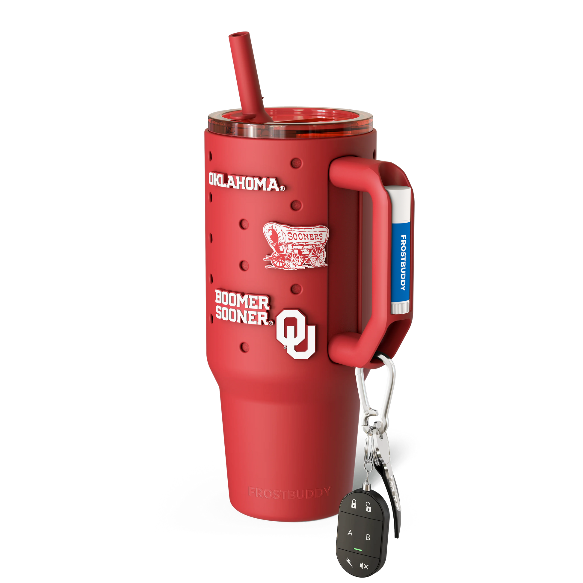 Thicc Buddy 40oz | Oklahoma Sooners | Skin + Budz Bundle image 1