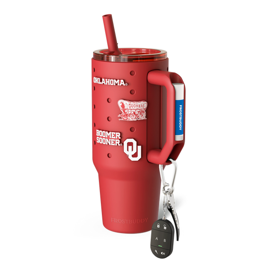 Thicc Buddy 40oz | Oklahoma Sooners | Skin + Budz Bundle image 1