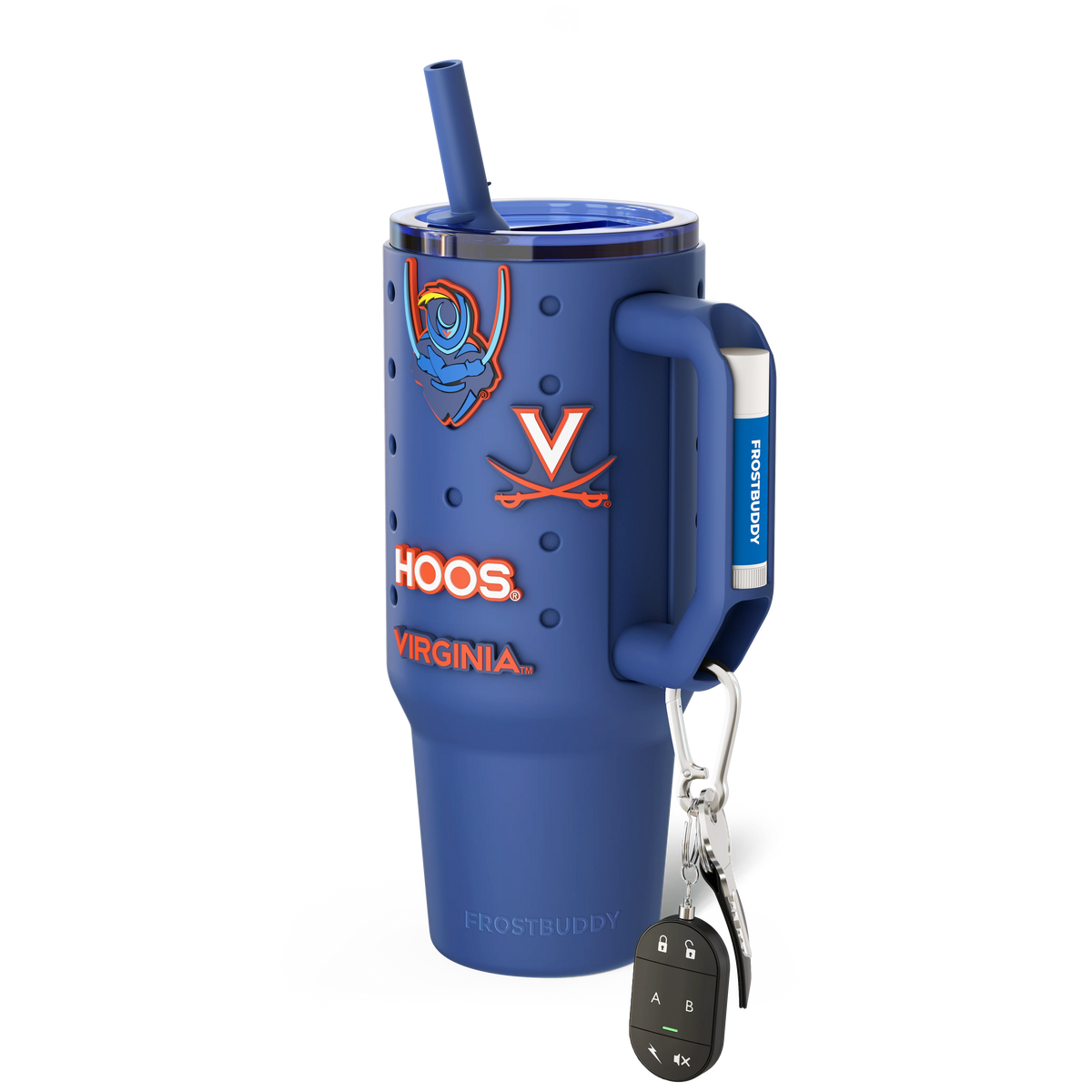 Thicc Buddy 40oz | Virginia Cavaliers | Skin + Budz Bundle image 1