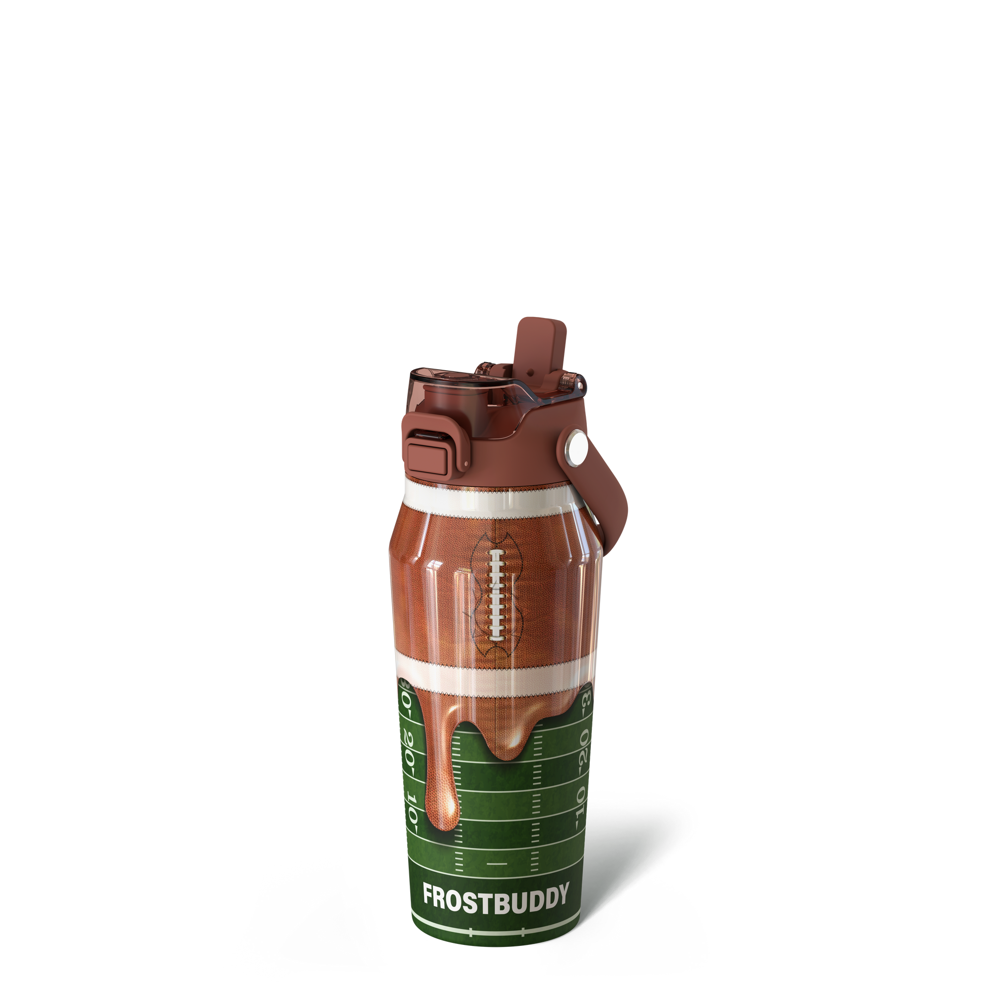 Bottle Buddy 16oz | Football Drip image 1