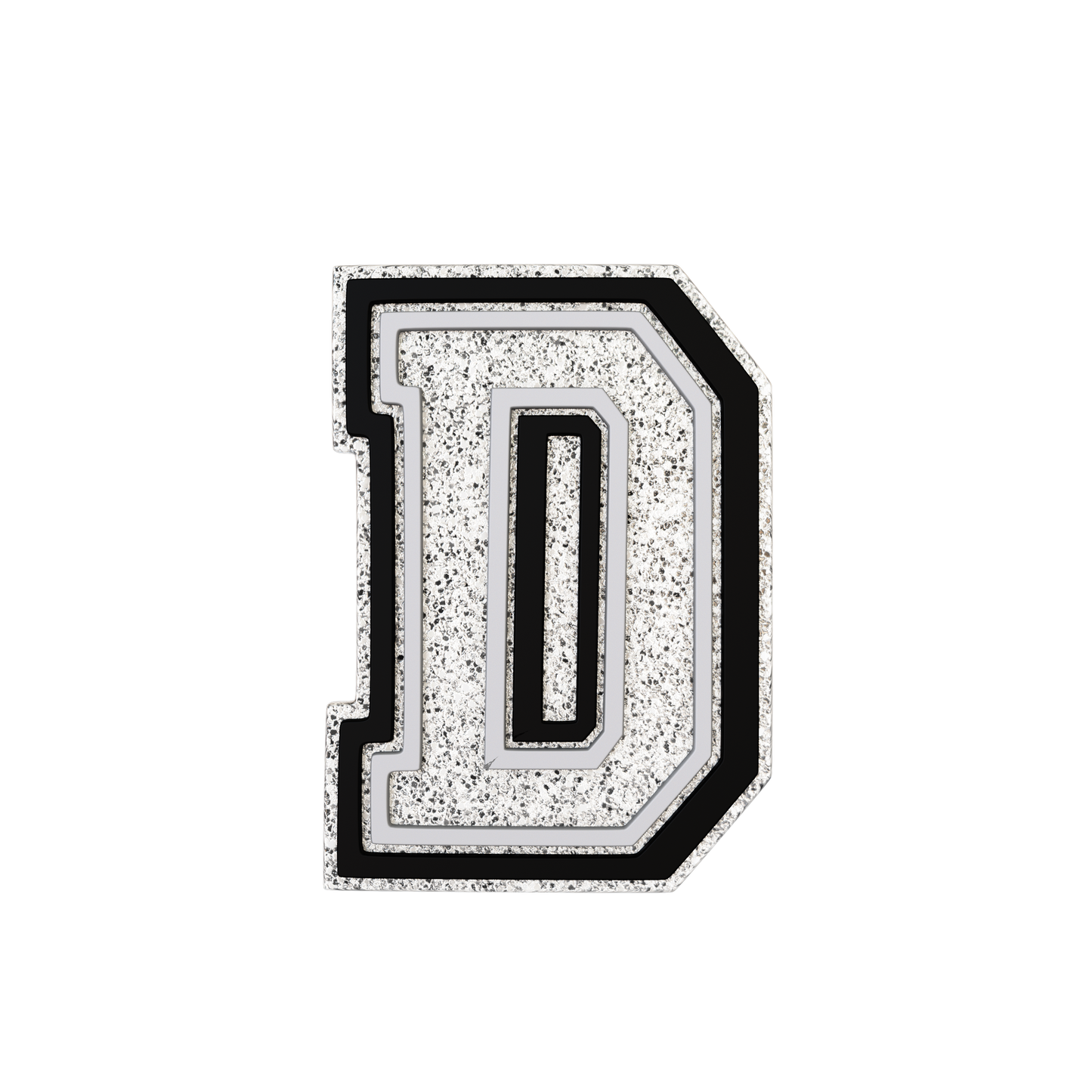 Budz | Silver Letter D image 1