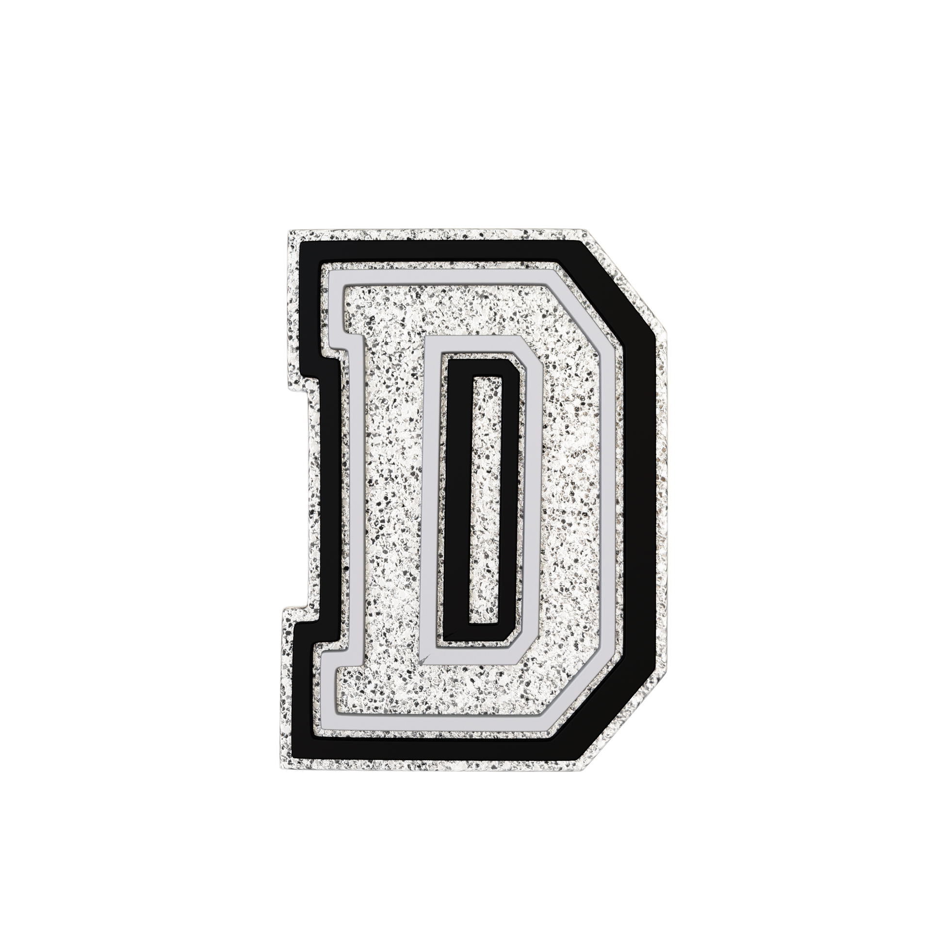 Budz | Silver Letter D image 1