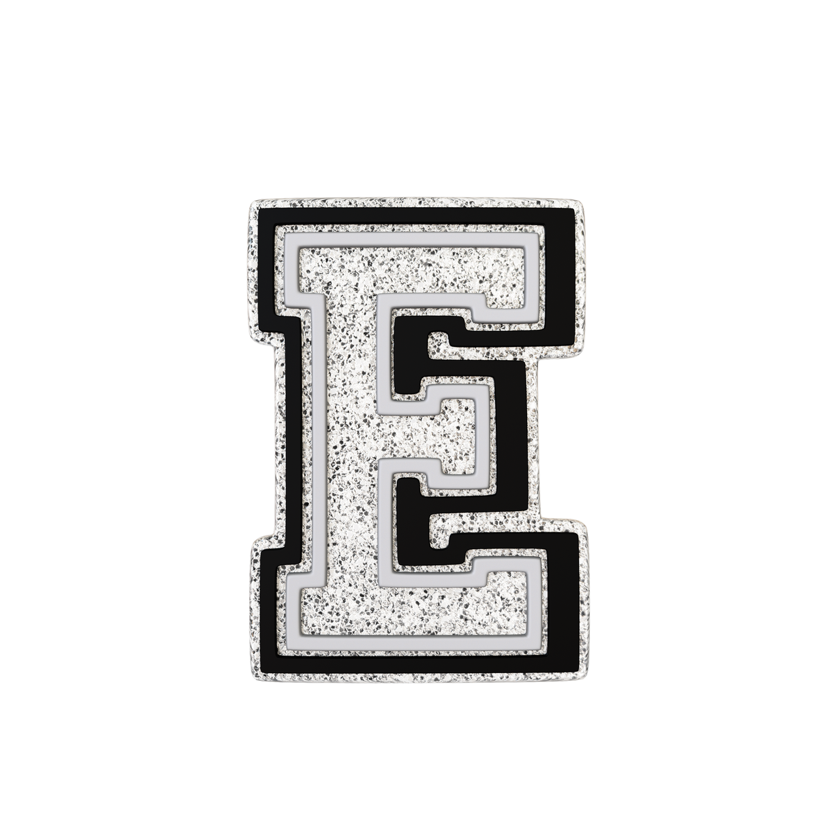 Budz | Silver Letter E image 1