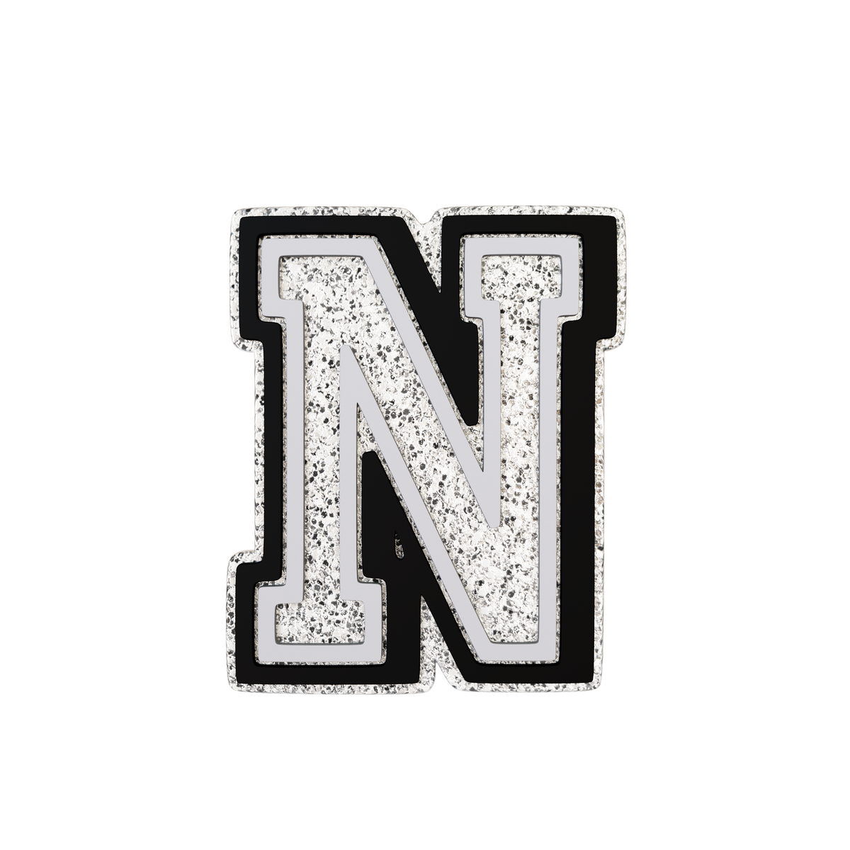 Budz | Silver Letter N image 1