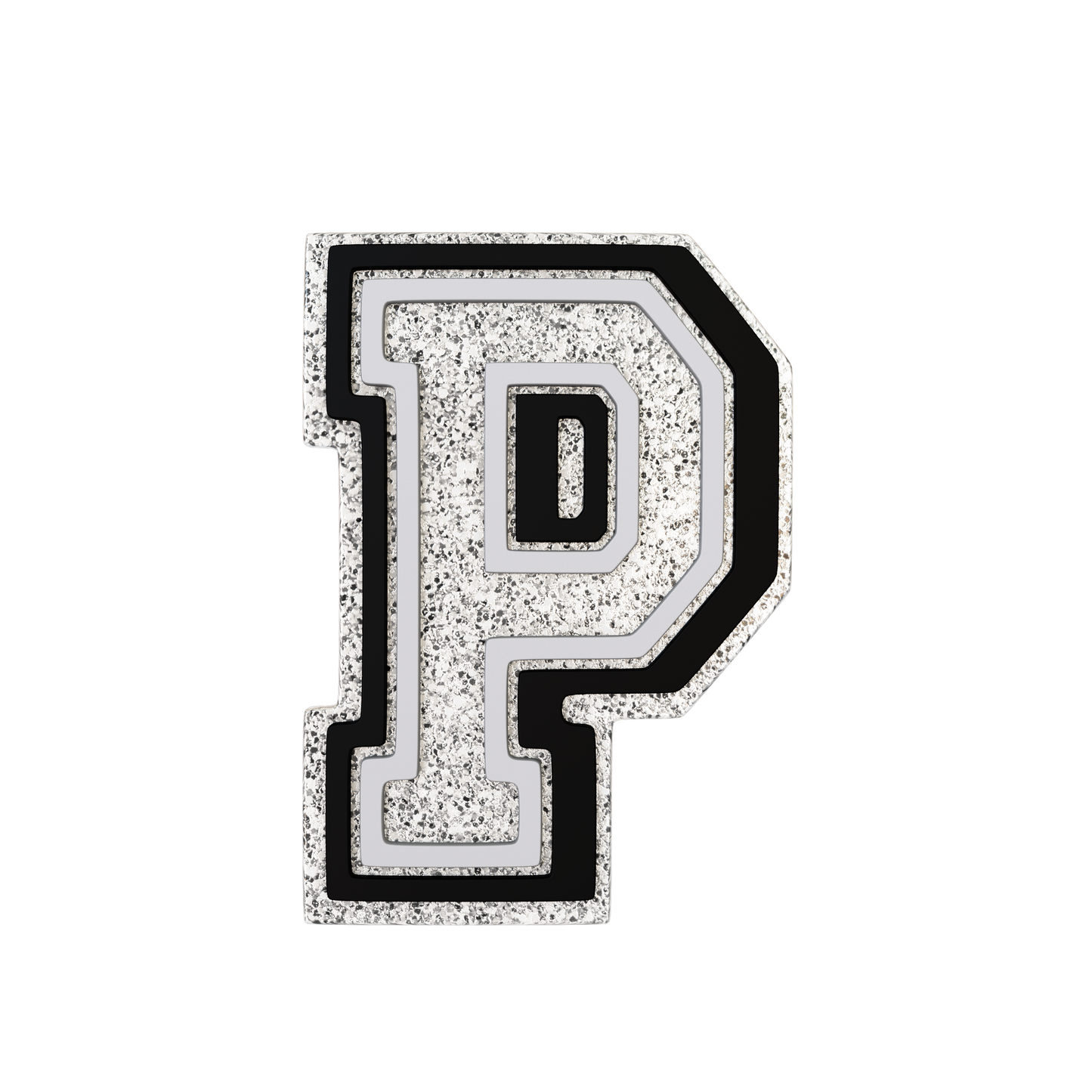 Budz | Silver Letter P image 1