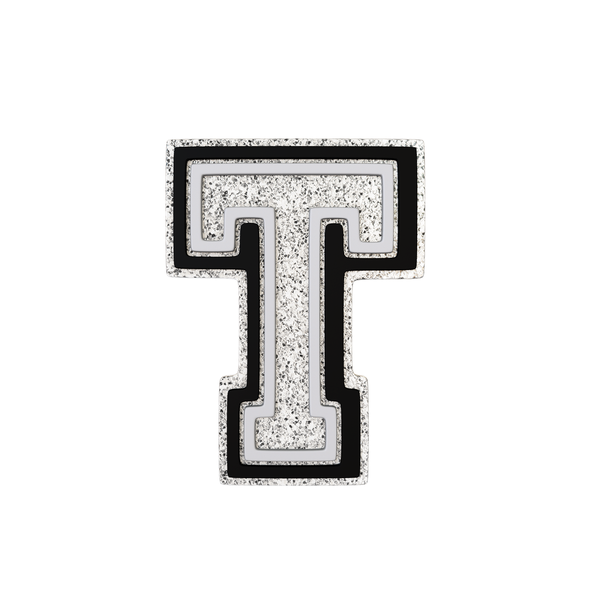 Budz | Silver Letter T image 1