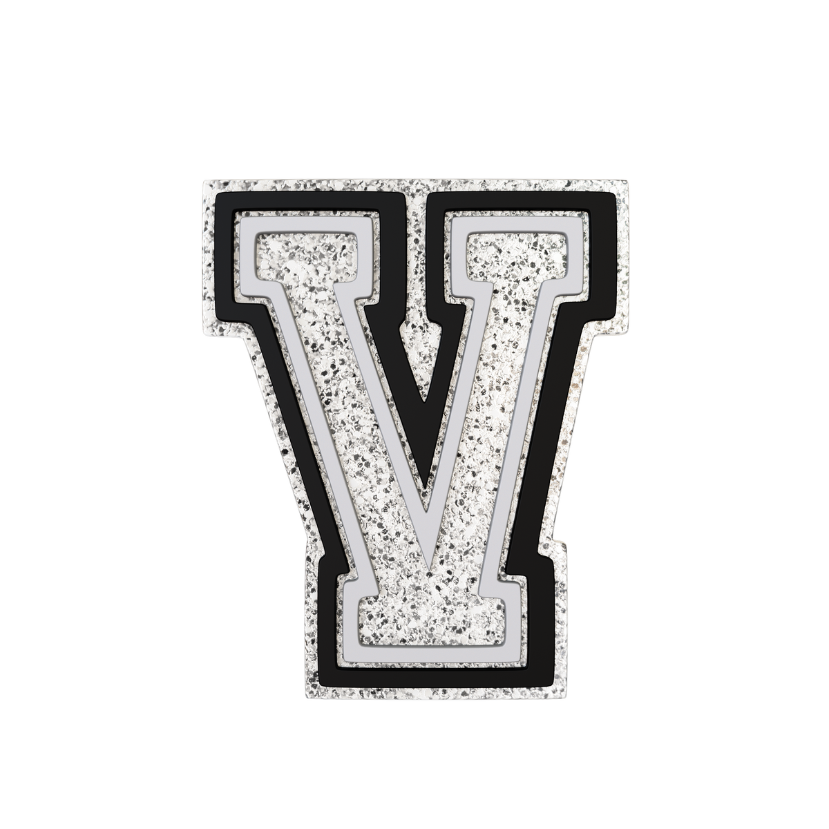 Budz | Silver Letter V image 1