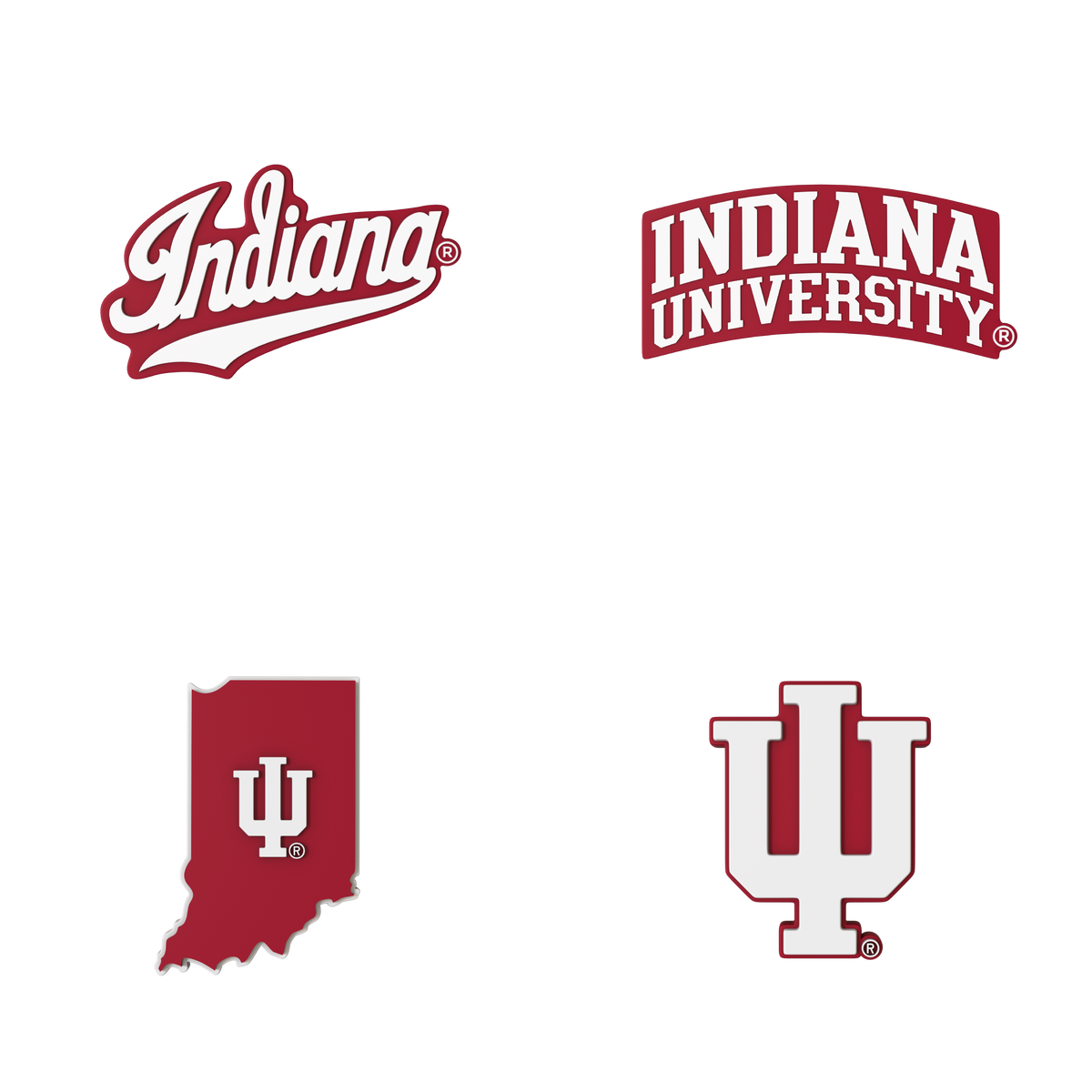 Budz | Indiana Hoosiers | 4-Pack Bundle image 1