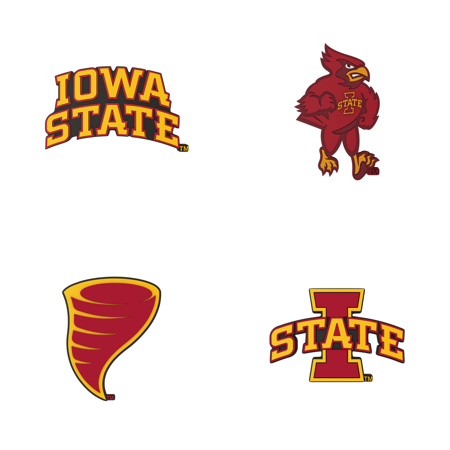 Budz | Iowa State Cyclones | 4-Pack Bundle image 1