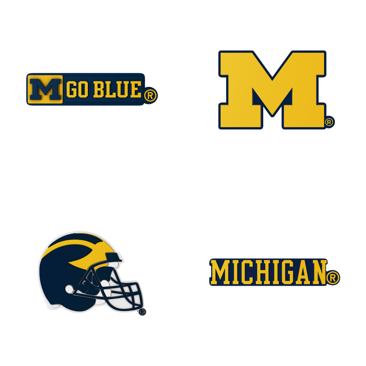 Budz | Michigan Wolverines | 4-Pack Bundle image 1