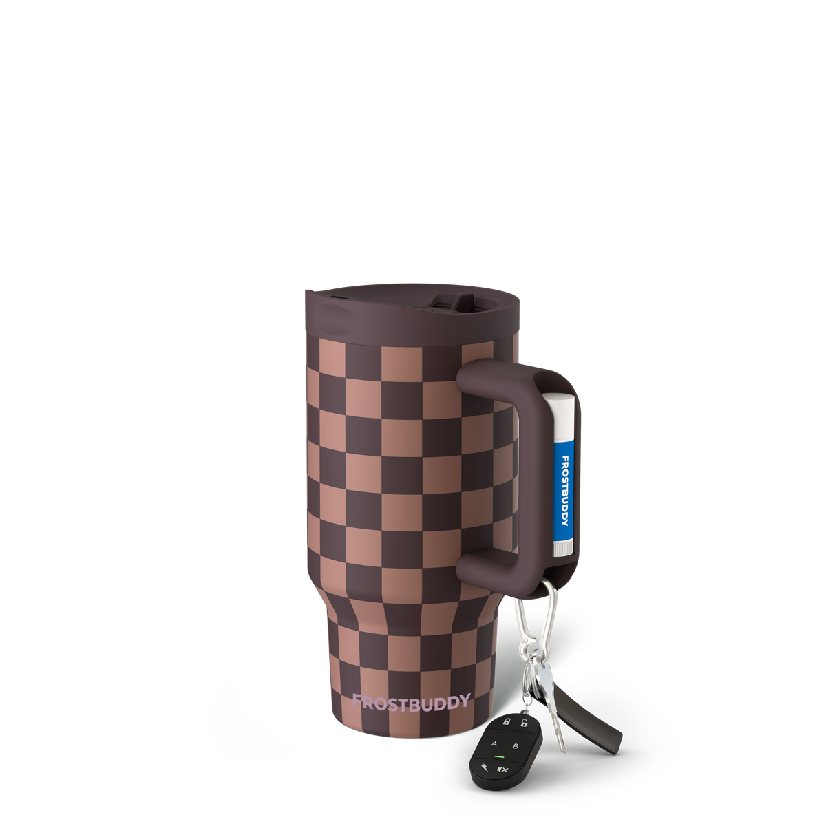 Mug Buddy 16oz | Espresso Checkered image 1
