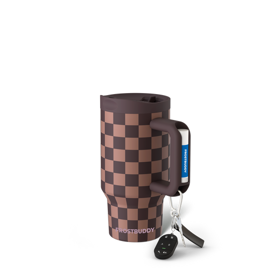 Mug Buddy 16oz | Espresso Checkered image 1