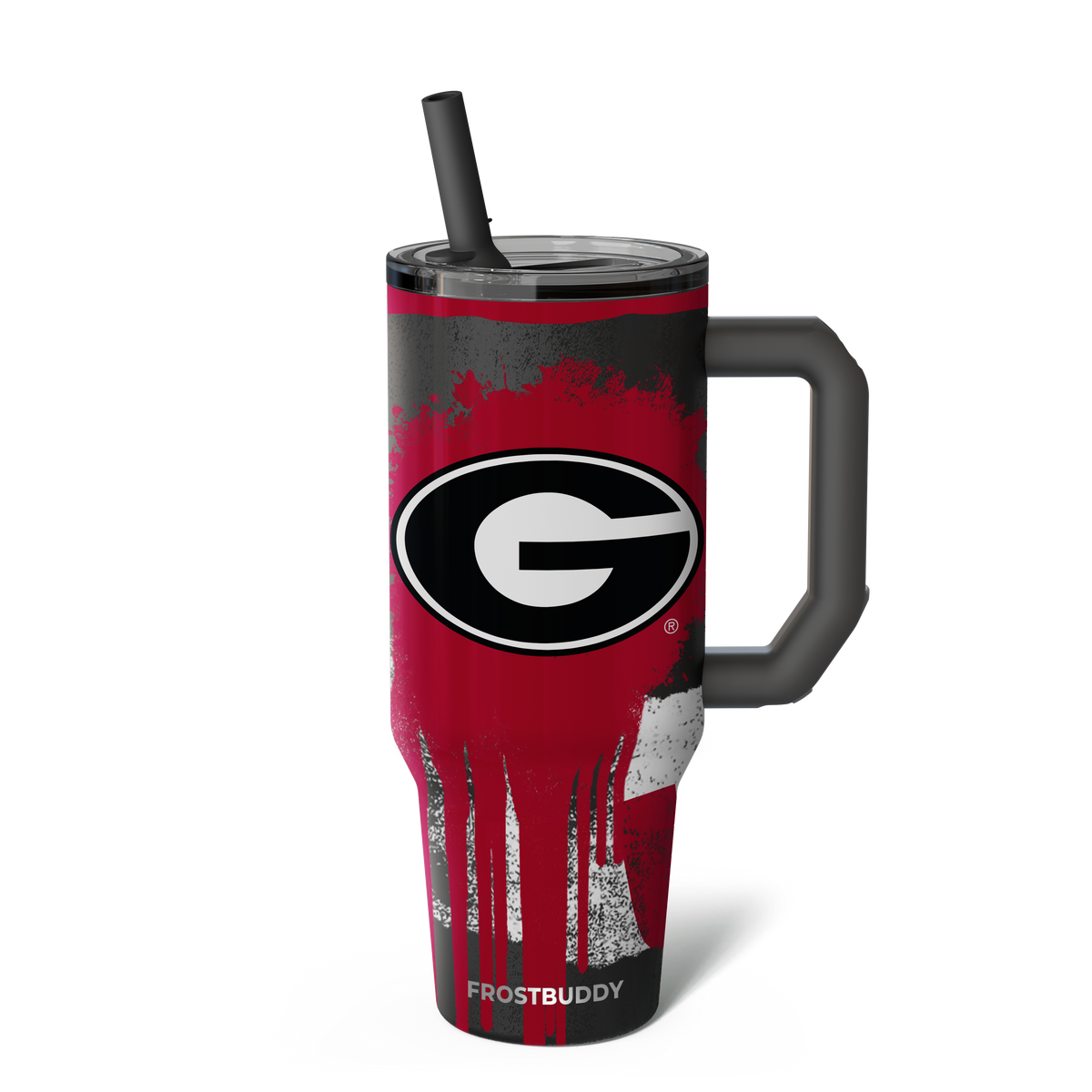 Thicc Buddy 40oz | Georgia Bulldogs | Drip image 1