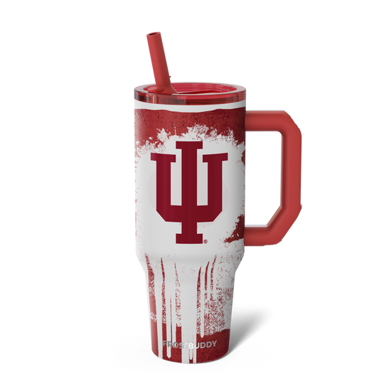 Thicc Buddy 40oz | Indiana Hoosiers | Drip image 1