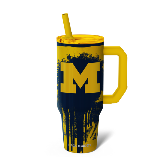 Thicc Buddy 40oz | Michigan Wolverines | Drip image 1