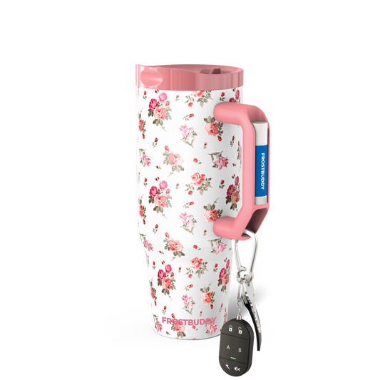 Thicc Buddy 40oz | Pink Floral image 1