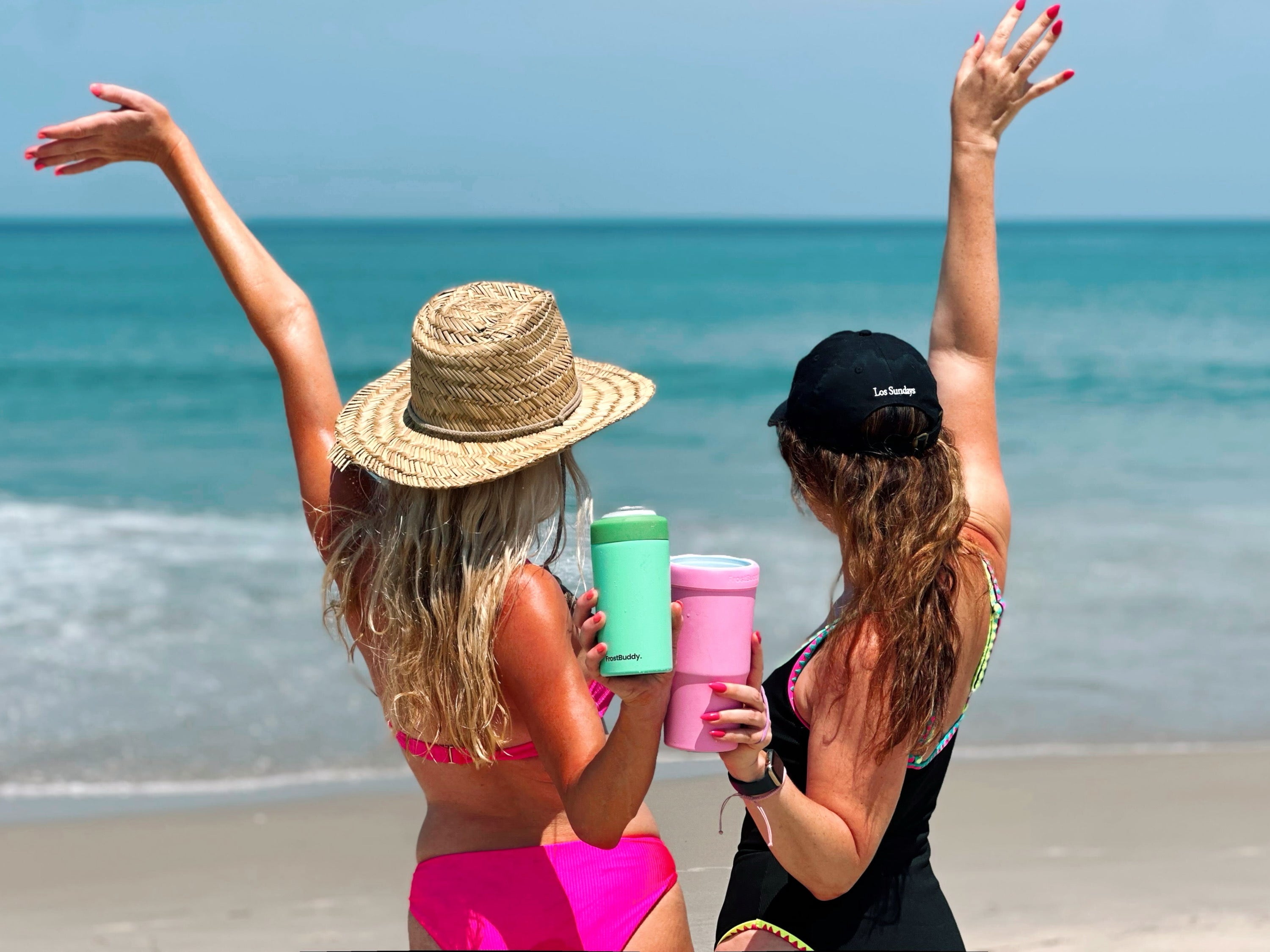 Friends enjoying a sunny day outdoors